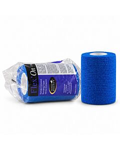 Horse Master Bande cohésive Flex'On 7,5 cm Bleue