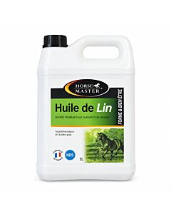 Horse Master Huile de lin cheval 5L - La Compagnie des Animaux