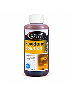 Povidone 10% Solution pour les plaies de cheval 200 ml