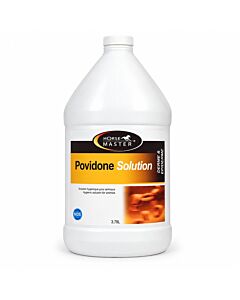 Povidone 10% Solution hygiènique contre les plaies de cheval 3,78 L - La Compagnie des animaux