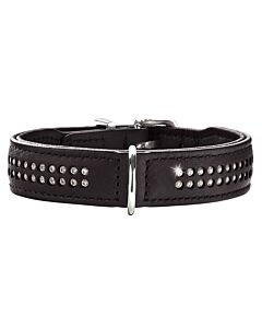 Hunter Collier Diamond Elk Petit pour chien noir - La Compagnie des Animaux