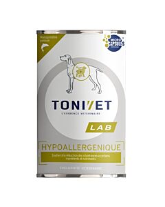Tonivet Lab hypoallergénique Chien 6 x 400 g

