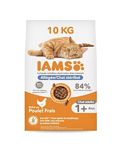 IAMS Advanced Nutrition Chat stérilisé Poulet 10 kg


