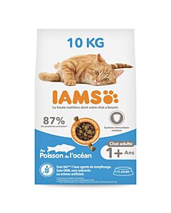 IAMS Vitality croquettes chat adulte poisson - La Compagnie des Animaux
