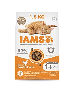 IAMS Vitality croquettes chat adulte poulet - La Compagnie des Animaux