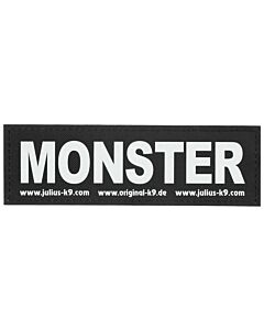 2 Stickers Velcro Julius K9 MONSTER