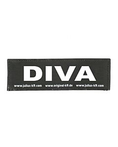 2 Stickers Velcro Julius K9 DIVA