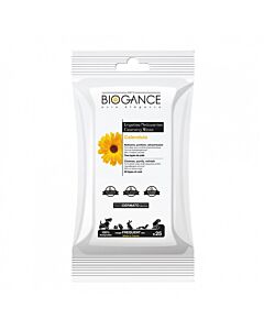 Biogance Salviettine detergenti per gatti, cani & piccoli mammiferi