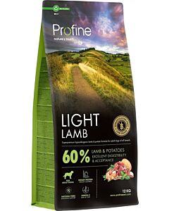 Profine Croquettes Chien Light à l'Agneau 12 kg

