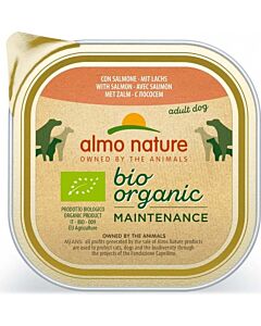 Almo Nature Bio Organic Maintenance con Salmone per gatto 19 x 85 g