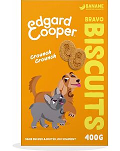 Edgard & Cooper Biscotti alla banana cane 400 g