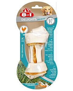 8in1 Delights Pro Dental Bone per cane M