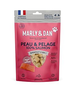 Marly & Dan Peau & Pelage 100% saumon Chien 50 g