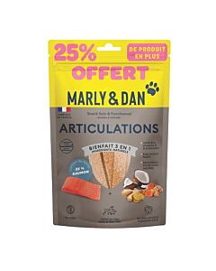 Marly & Dan Barrette da masticare Articolazioni Cane 80 g + 25% gratis
