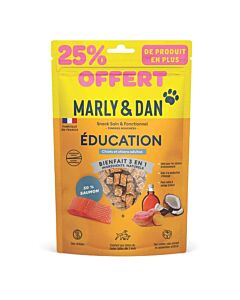 Marly & Dan Snack Education cane 100 g + 25% gratis