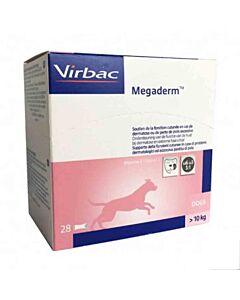 Megaderm 28 x 8 ml Chiens + 10 kg- La Compagnie des Animaux