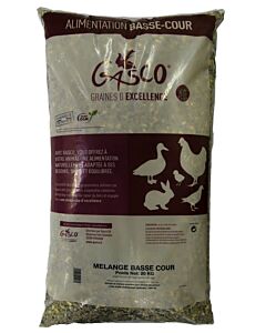 Gasco Mélange Basse-Cour 20 kg - La Compagnie des Animaux