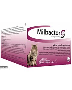 Milbactor Gatto + di 2kg 2 cpr