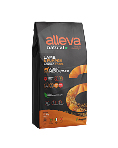 Alleva Natural Cane Agnello e Zucca Medium Maxi 12 kg