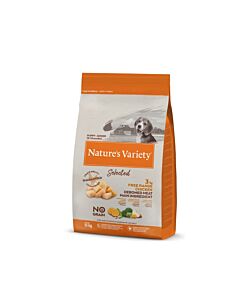 Nature's Variety Croquettes Selected Chien Junior sans céréales poulet 