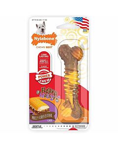 Nylabone Jouet Power Chew Texture Bone steak & fromage