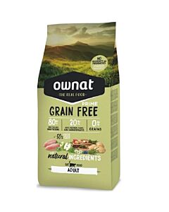 Ownat  Gatto Grain Free Prime al Pollo e Tacchino 3 kg