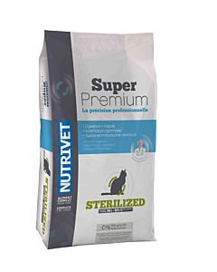 Nutrivet Super Premium Croquettes Chat Stérilisé