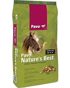 Pavo Nature's Best Muesli cheval 15 kg

