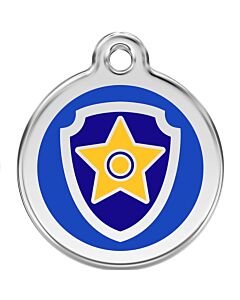 Paw Patrol Médaillon d'identité Chase 20 mm
