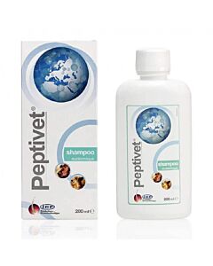 Peptivet Shampooing Antimicrobien pour chien et chat 200 ml - La Compagnie des Animaux