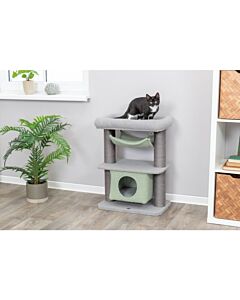 Trixie Albero tiragraffi per gatto junior Lunito grigio 71 cm
