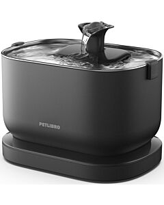 Petlibro Fontaine à eau Dockstream avec batterie Noir 2.5 L


