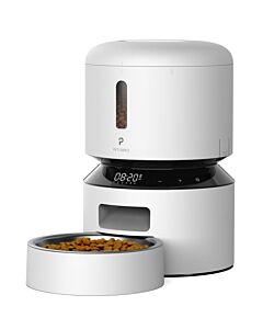 Petlibro Distributeur croquettes automatique Granary Blanc 3 L