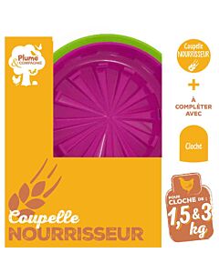 Plume & Compagnie Vaschetta mangiatoia 1,5 e 3 kg - Destockage