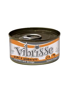 Vibrisse pollo & gamberetti gatto 24 x 70 g
