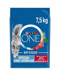Purina One Chat Stérilisé Bœuf 7.5 kg