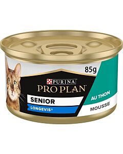 Purina Proplan Chat Adult 7+ Thon 24 x 85 g - La Compagnie des Animaux 