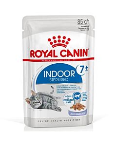 Royal Canin Feline Health Nutrition Indoor 7+ gelée 12 x 85 g

