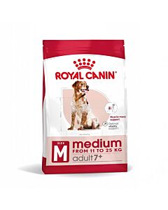 Royal Canin Medium Adult + de 7 ans - La Compagnie des Animaux