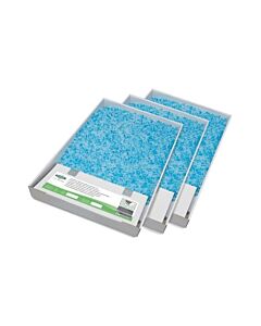 Scoopfree Plateau de litière de rechange Blue Cristal 3 recharges
