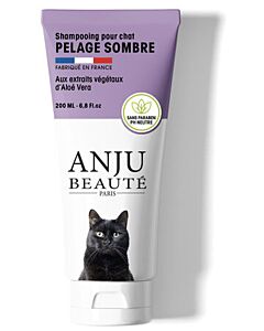 Anju Beauté Shampooing fourrure foncée chat 200 ml