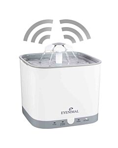 Eyenimal Fontaine à eau Smart Bloom Pet Foutain avec détecteur de mouvement
