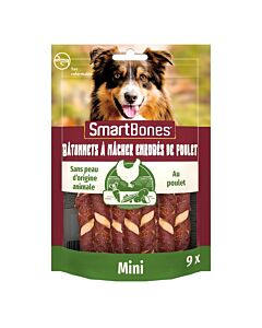Smartbones Sticks Mini Wrap au poulet pour chien