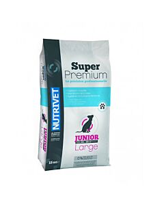 Nutrivet Super Premium Crocchette Cane Grande Junior 34/16 15 kg