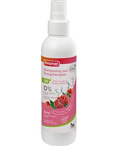 Beaphar Shampooing sec Bio sans rinçage chien et chat 200 ml
