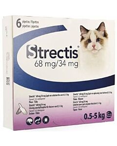 Strectis Gatto 0,5-5kg 6 pipette