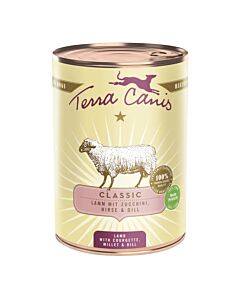 Terra Canis Classique Pâtée Agneau pour Chien Adulte 400 g

