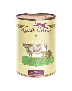 Terra Canis Classique Pâtée Bœuf pour Chien Adulte 400 g


