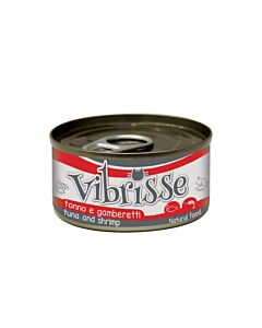 Vibrisse al Tonno e Gamberetti per Gatto 24 x 70 g