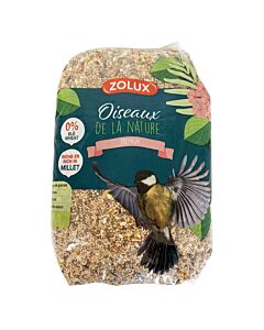 Zolux Mix premium per uccelli da giardino ricco in miglio 2.5kg